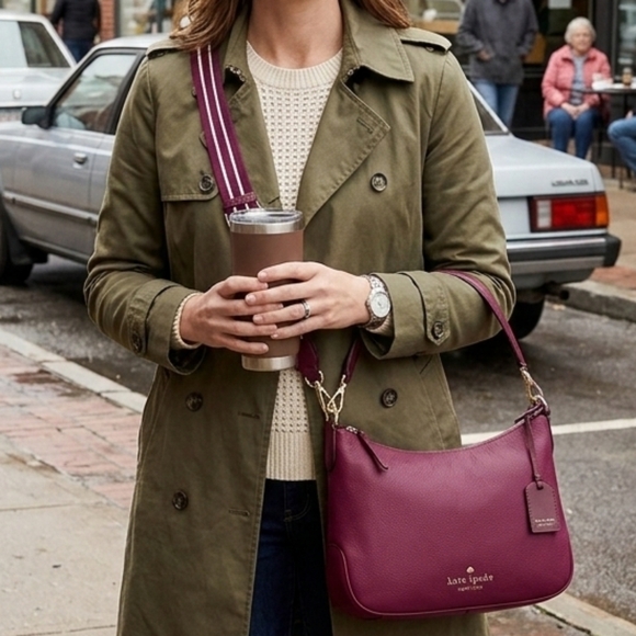 Kate Spade Plum Crossbody Bag NWT - Picture 6 of 6